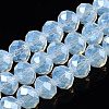 Electroplate Glass Beads Strands EGLA-A034-J2mm-A04-1