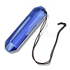 Glass Rectangle Hanging Suncatchers HJEW-P018-C04-1