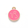 Alloy Enamel Pendants ENAM-S124-01B-03E-2
