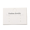 Paper Display Card with Word Fashion Jewelry CDIS-L009-06-1
