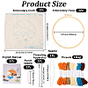 DIY Punch Needle Embroidery Starter Kits for Beginners DIY-WH20013-88A-2