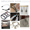 25Pcs 304 Stainless Steel European Beads STAS-GA0001-93-5