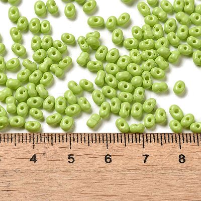 Baking Paint Glass Seed Beads SEED-K009-01B-15-1