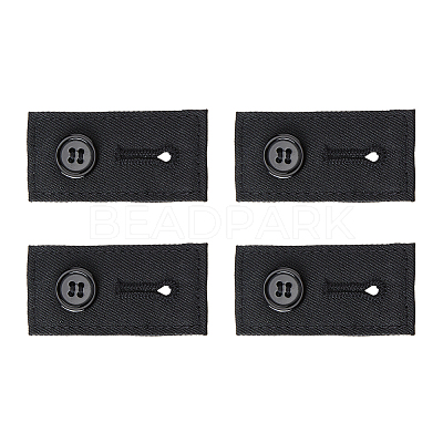 4Pcs Cotton Adjustable Pants Waist Extender FIND-FH0010-14B-1