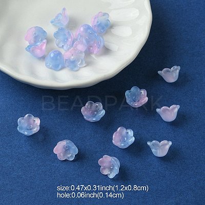 Glass Beads GLAA-YW0003-37E-1