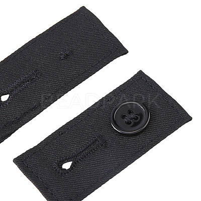 4Pcs Cotton Adjustable Pants Waist Extender FIND-FH0010-14B-1