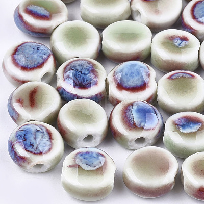 Handmade Porcelain Beads PORC-S498-39I-1