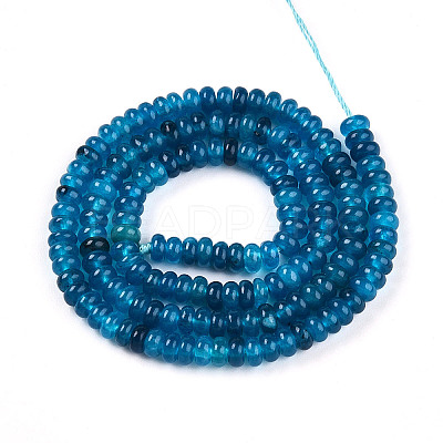 Dyed Natural White Jade Beads Strands G-T139-57A-04-1