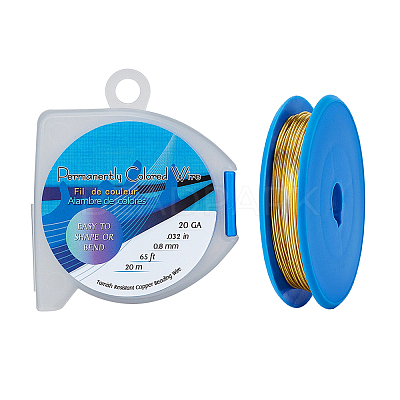 Round Copper Wire CWIR-BC0005-02E-G-1