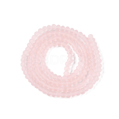 Transparent Glass Beads Strands EGLA-A044-T2mm-MD22-1