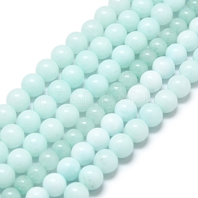 Natural Malaysia Jade Beads Strands G-L645-A01-6mm-31-1