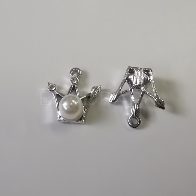 Alloy Rhinestone Charms DIY-WH0292-11-1