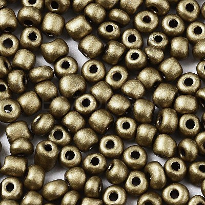 6/0 Glass Seed Beads SEED-S058-A-F216-1