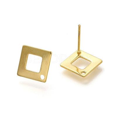304 Stainless Steel Stud Earring Findings STAS-F311-17G-1