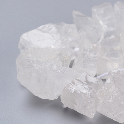 Natural Quartz Crystal Beads Strands G-I283-F06-1