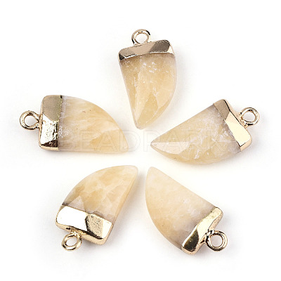 Natural Topaz Jade Pendants G-N326-57H-1