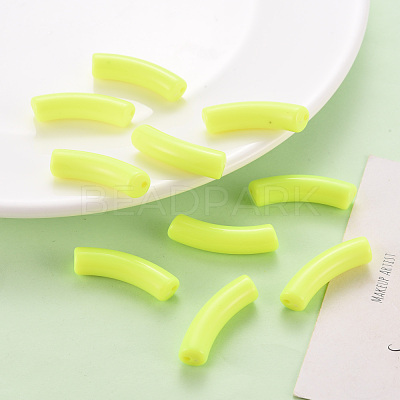 Opaque Acrylic Beads MACR-S372-002B-S023-1