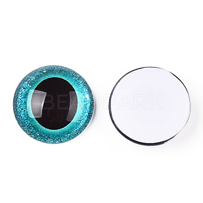 Glass Cabochons GGLA-T004-04O-1