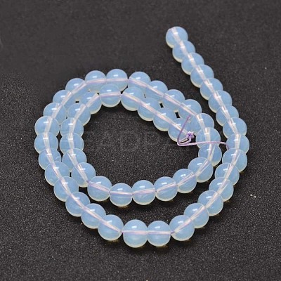 Round Opalite Beads Strands X-GLAA-I34-4mm-1