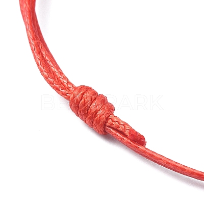 Adjustable Eco-Friendly Korean Waxed Polyester Cord Bracelet Making AJEW-JB01195-05-1