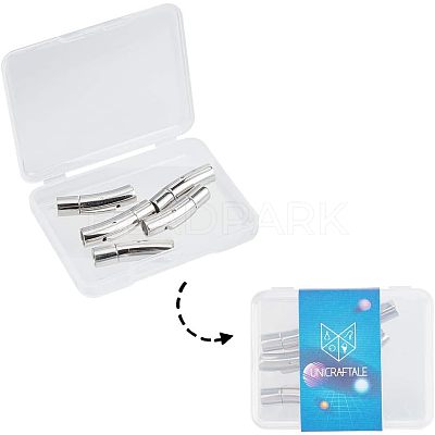 304 Stainless Steel Bayonet Clasps STAS-UN0001-88D-1
