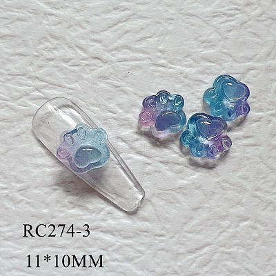 Transparent Resin Cabochons RESI-CJC0017-36A-1