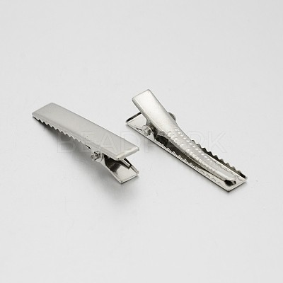Iron Alligator Hair Clip Findings IFIN-A171-08A-02-1