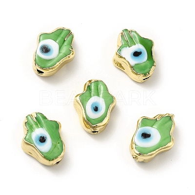 Handmade Evil Eye Lampwork Beads LAMP-F026-03A-1