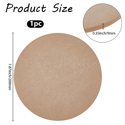 MDF Clay Cutter Base Plate DIY-GF0013-31B-1