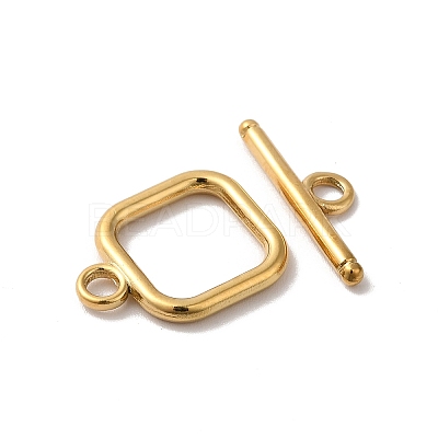 Ion Plating(IP) 304 Stainless Steel Toggle Clasps STAS-H212-27G-1
