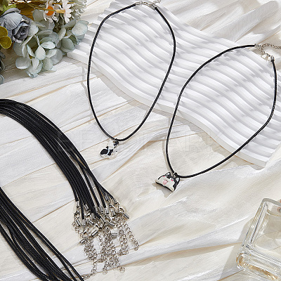 50Pcs Imitation Leather Round Cord Necklace Making NJEW-SC0001-89C-1
