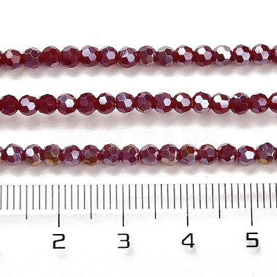 Opaque Glass Beads Stands EGLA-A035-P3mm-B02-1