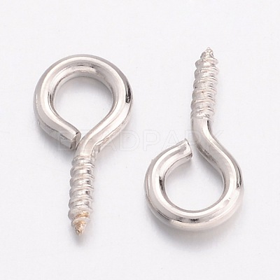 Iron Screw Eye Pin Peg Bails E563Y-1