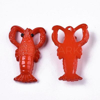Resin Pendants RESI-R426-01-1
