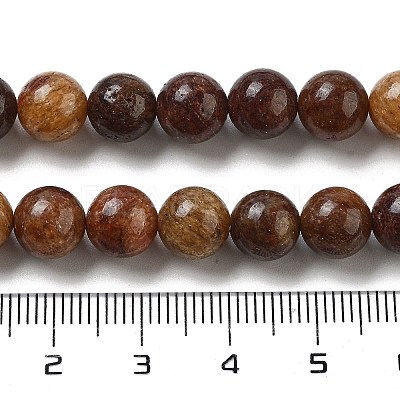 Natural Gemstone Beads Strands G-H045-A01-8MM-1
