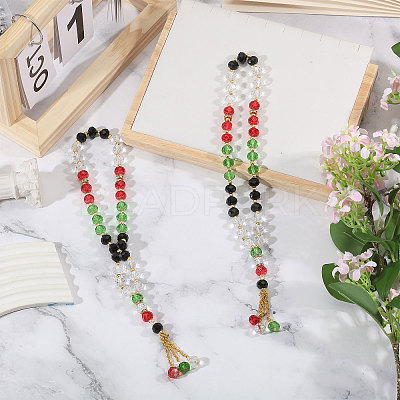 6Pcs Muslim Islamic Prayer Rosary Bracelets BJEW-PH0004-64B-1