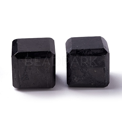Natural Shungite Beads G-F675-23B-1