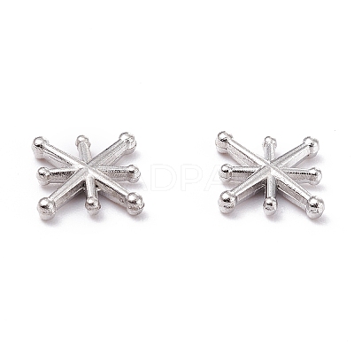 Zinc Alloy Cabochons PALLOY-WH0036-22P-1