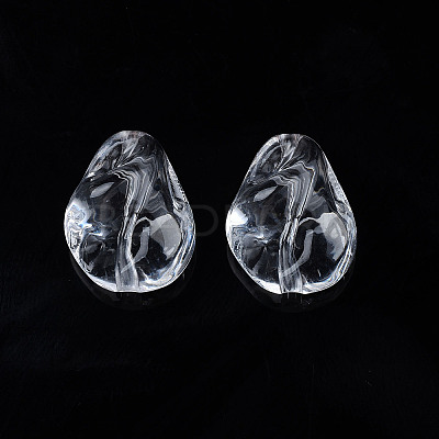 Transparent Acrylic Beads LS-X-TACR-N009-35-1