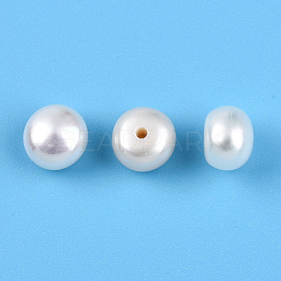 Grade 3A Natural Cultured Freshwater Pearl Beads PEAR-N018-3A-5560A-1