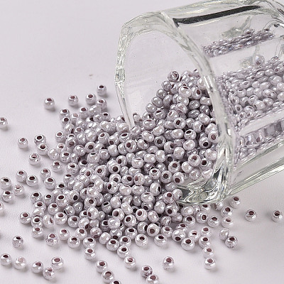 11/0 FGB Grade A Ceylon Glass Seed Beads X-SEED-N001-B-0489-1