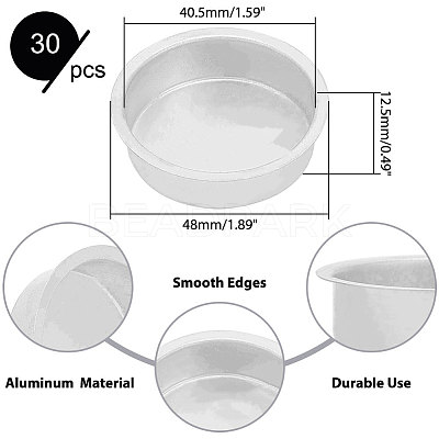 Aluminum Candle Cup LS-AJEW-WH0299-83-1