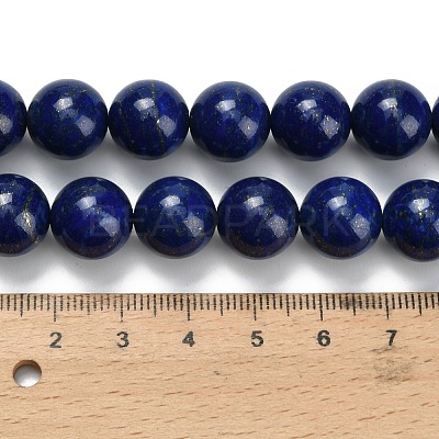 Natural Lapis Lazuli Beads Strands G-L642-B05-12mm-1