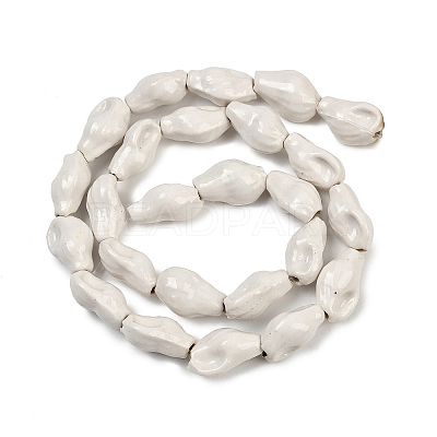 Ocean Series Handmade Porcelain Beads PORC-R002-04A-05-1