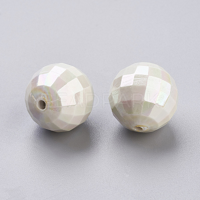 Opaque Chunky Bubblegum Acrylic Beads SACR-R605-8-1