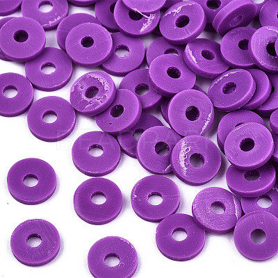 Handmade Polymer Clay Beads LS-CLAY-Q251-8.0mm-61-1