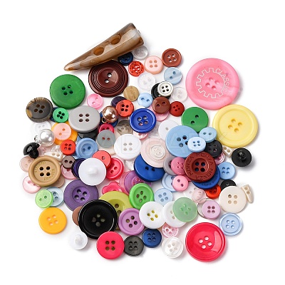 Plastic or Resin Buttons BUTT-XCP0001-14-1