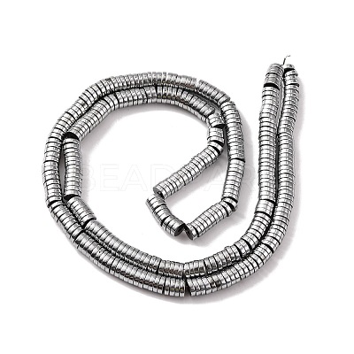 Non-magnetic Synthetic Hematite Beads Strands X-G-K011-4x1mm-02-1