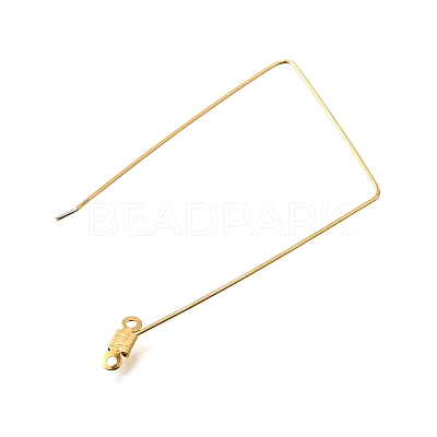 PVD Vacuum Plating 304 Stainless Steel Wire Pendants STAS-S103-12G-1