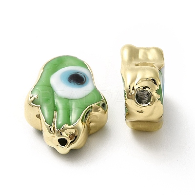 Handmade Evil Eye Lampwork Beads LAMP-F026-03A-1